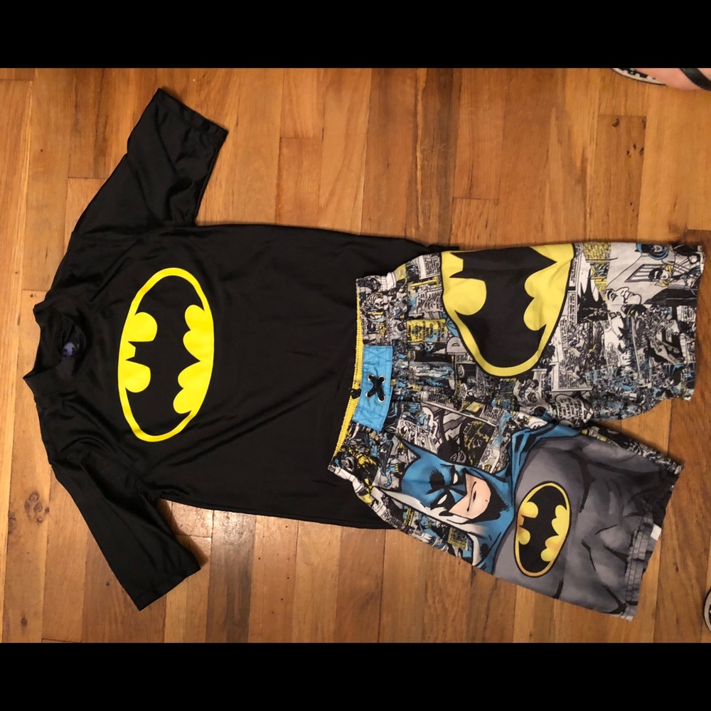 Batman swimming suit! Great condition! Barely worn